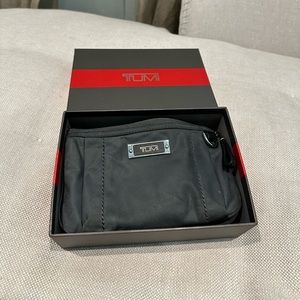 Tumi wristlet with card holder